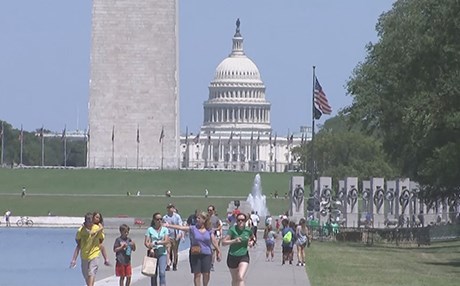 ئاهەنگی ساڵڕۆژی سەربەخۆیی ویلایەتە یەکگرتووەکانی ئەمریکا لە واشنتن بەڕێوەدەچێت