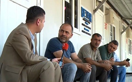 Li deriyê Îbrahîm Xelîl şofêr ji rawestana bi rojan nîgeran in