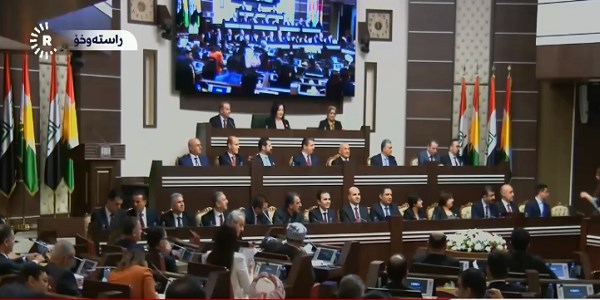 Rûmala Taybet - Kabîneya nû ji parlamentoya Kurdistanê bawerî wergirt