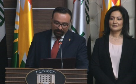 KÜRDİSTAN - Hristiyan bakan Kürtçe ve Keldanice ant içti