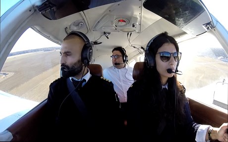 Kürt pilot İsveç’te uçuş akademisi açtı