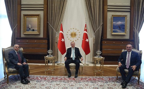 Erdoğan, Irak heyeti ile görüştü