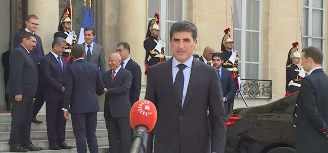 Neçirvan Barzani: Fransa ile ilişkilerimizi güçlendirme kararı aldık