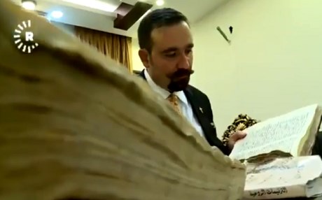 KÜRDİSTAN - Milyonlarca dolar değerindeki İncil üzerine yemin etti