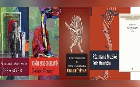 Lis Yayınevi’nden 5 yeni Kürtçe kitap