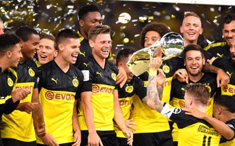 Almanya'da Süper Kupa'yı Dortmund aldı