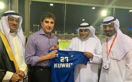 Başkan Neçirvan Barzani, Körfez derbisini izledi