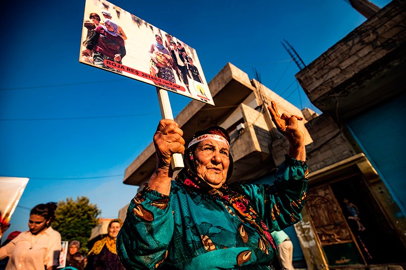FOTO - Ezidi Katliamı Amude’de protesto edildi