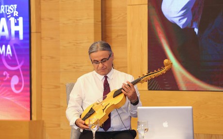 د. عەبدوڵڵا جەمال سەگرمە: میوزیک پەیامە و مامۆستای میوزیک وەکو باوکە