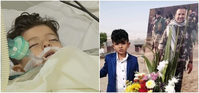 دڵ و مێشکی منداڵێکی چوار ساڵی شەهید ئاسۆی کوڵەجۆ دەوەستن