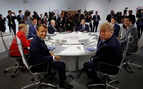 WÊNE - Lûtkeya G7 li Fransayê birêve diçe