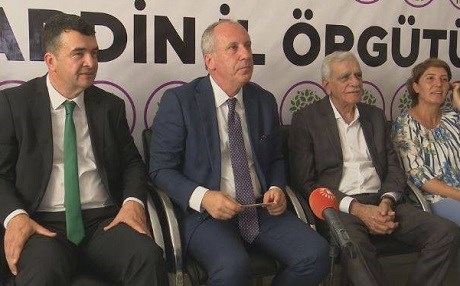 Muharrem Înce: CHP û HDPê şaşitî kirine