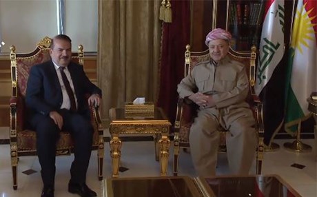 Başkan Barzani Irak İçişleri Bakanı Yasin Yasiri’yi kabul etti