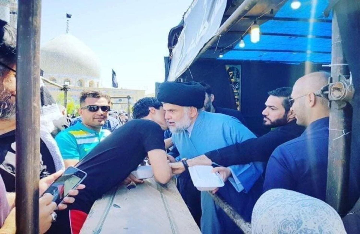 Mukteda Sadr, İran'da