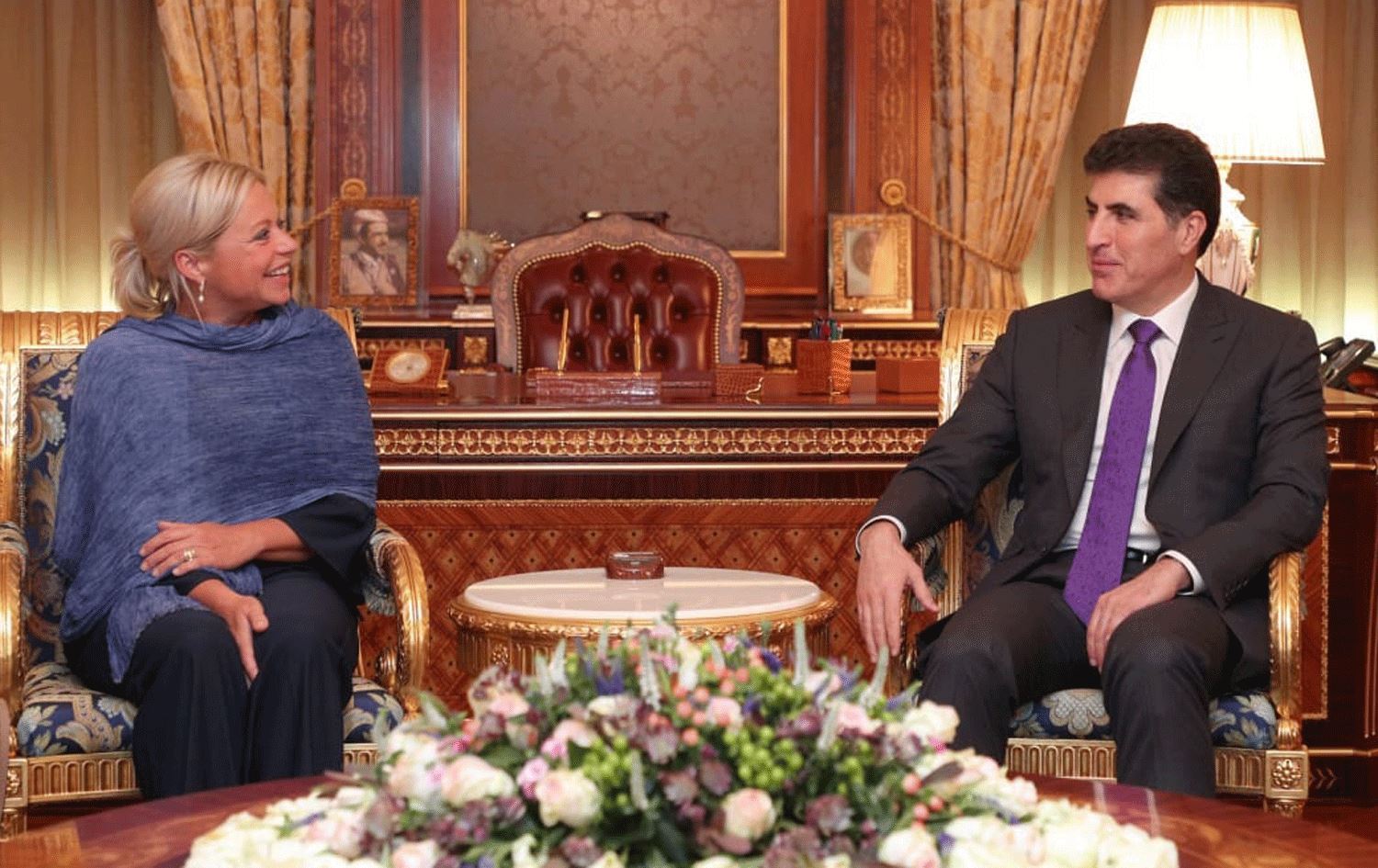 Neçirvan Barzani ile BM Temsilcisi bir araya geldi