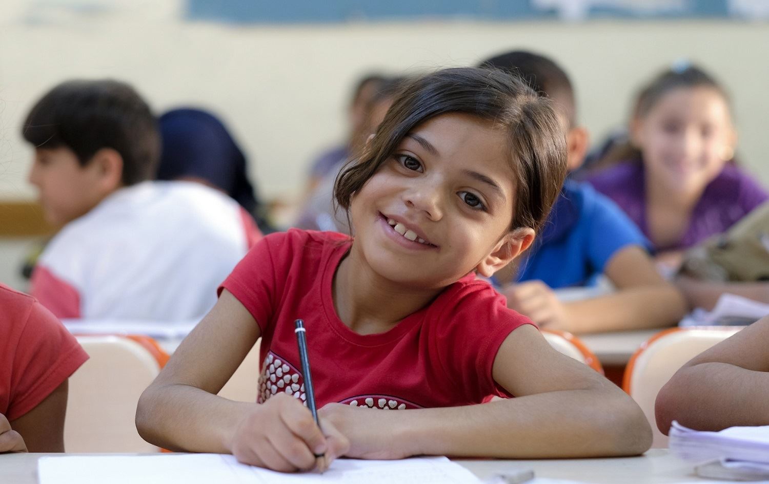 UNICEFê bo xwendina zarokên penaber ên Sûriyeyî kampanyayek da destpêkirin