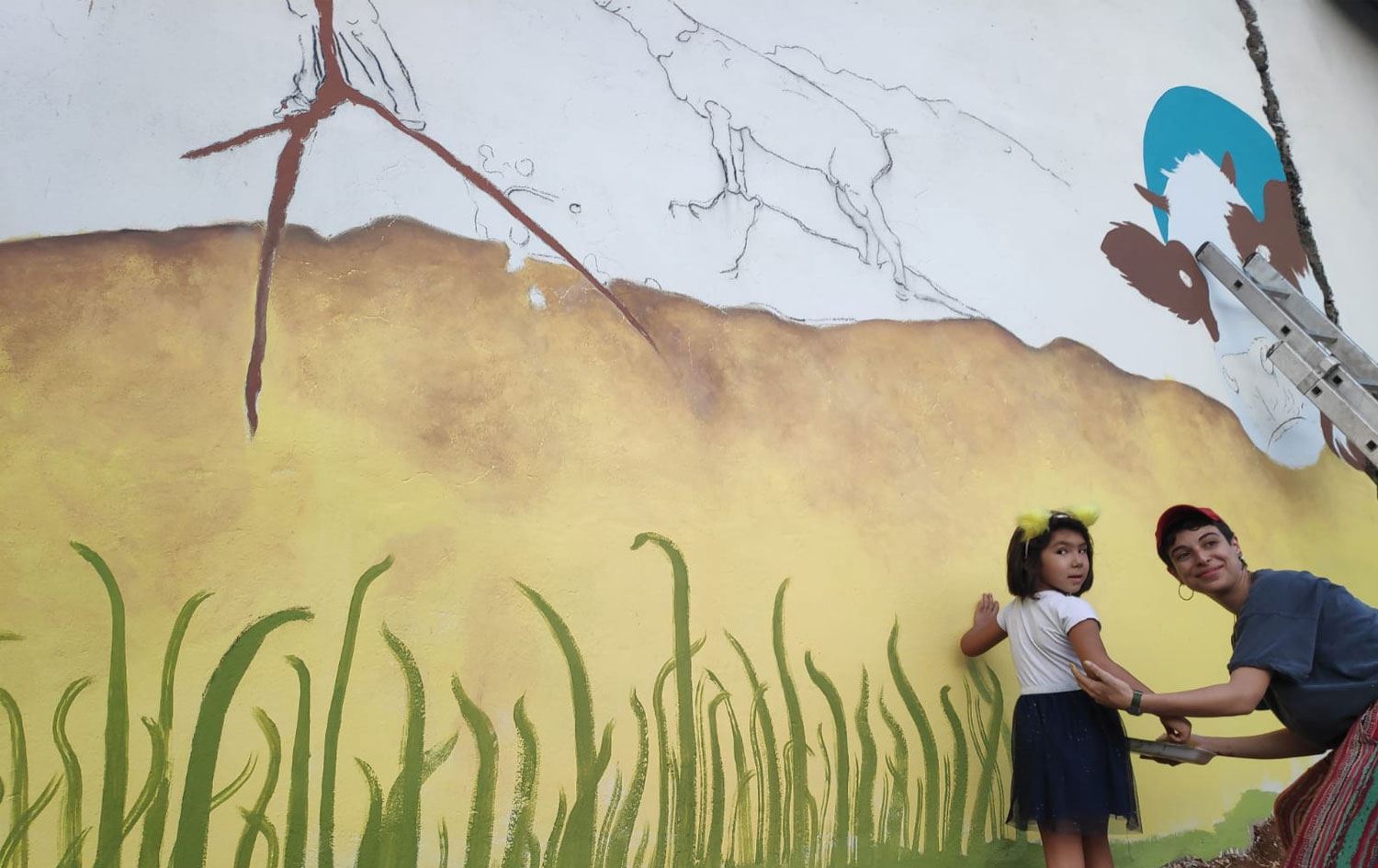 Dîwarên bajarê Dêrsimê tên xemilandin