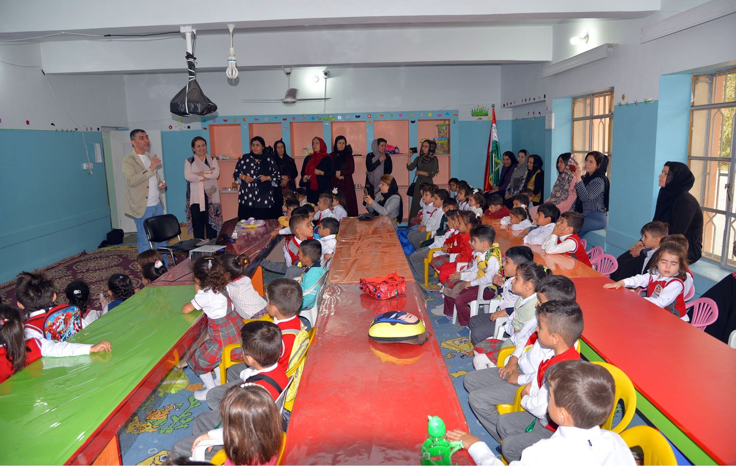 بەشێکی باخچەی ساوایانی حکومییەکانی سلێمانی دەکرێنە دوو دەوامی