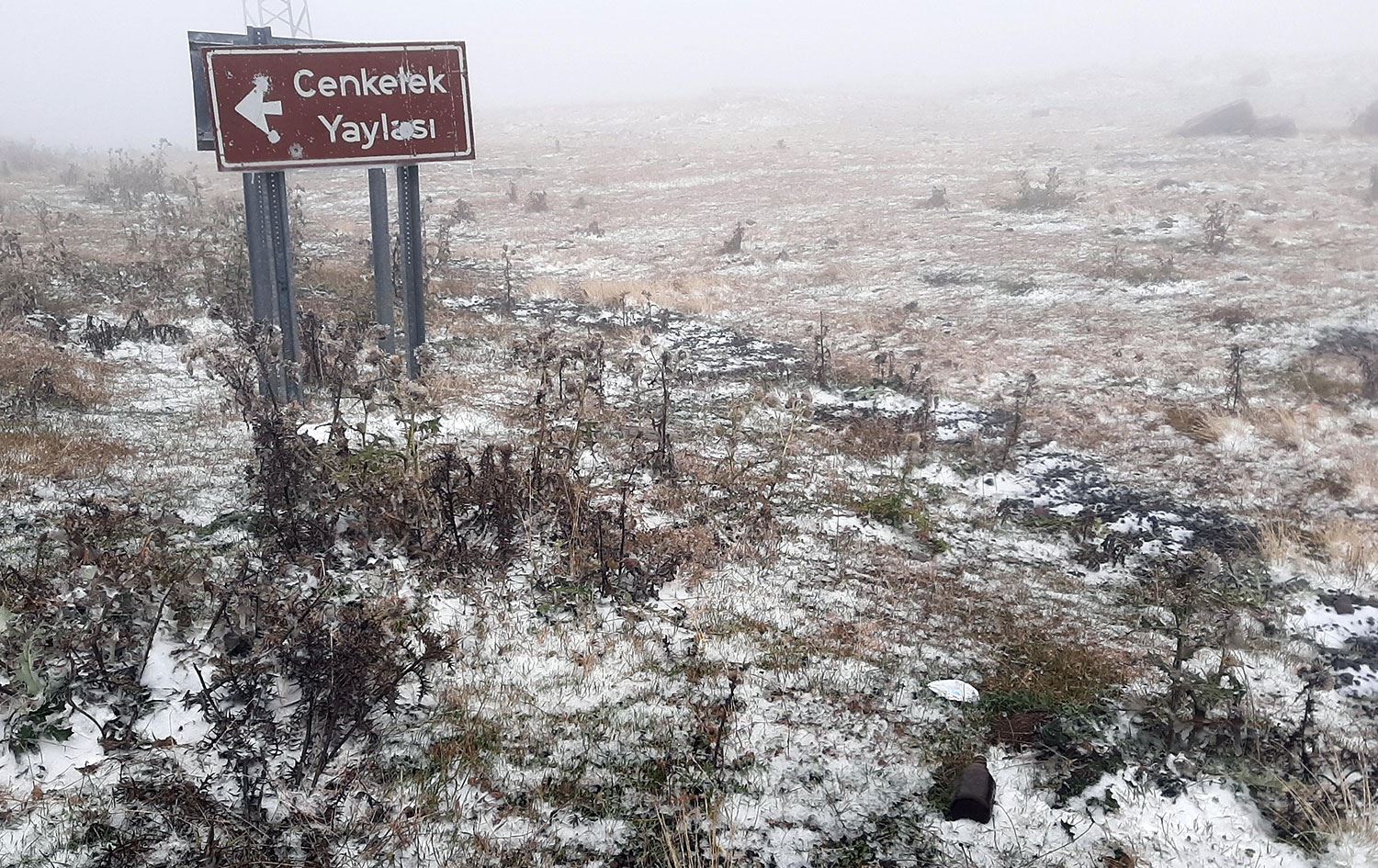 Ardahan’da mevsimin ilk karı yağdı