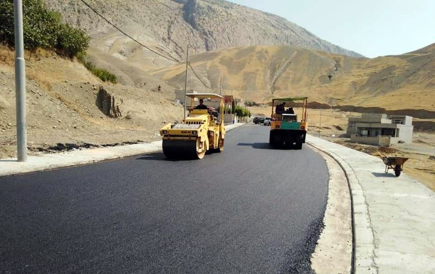 رێگا سەرەكییەكان ‌و یاریگاکەی قەزای سۆران نۆژەندەكرێنەوە