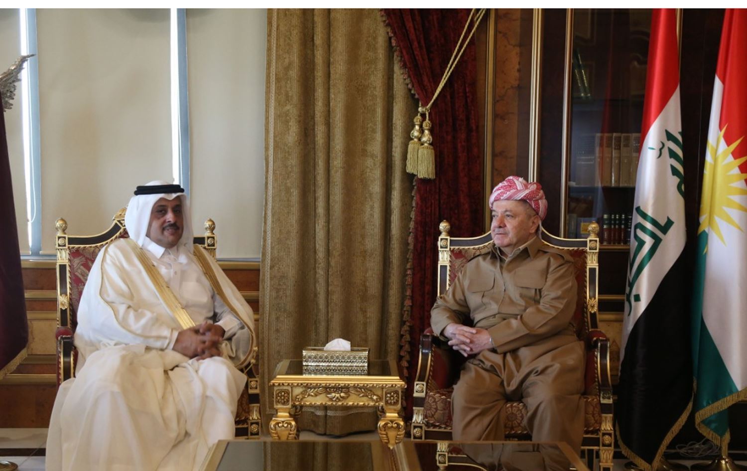 Qeter dixwaze pêwendiyên xwe bi Kurdistanê re xurt bike