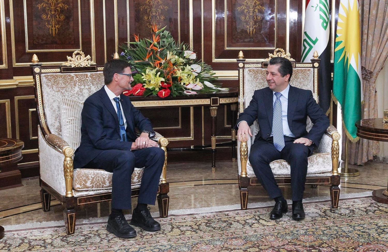 Başbakan Barzani, Kanadalı Büyükelçiyi kabul etti