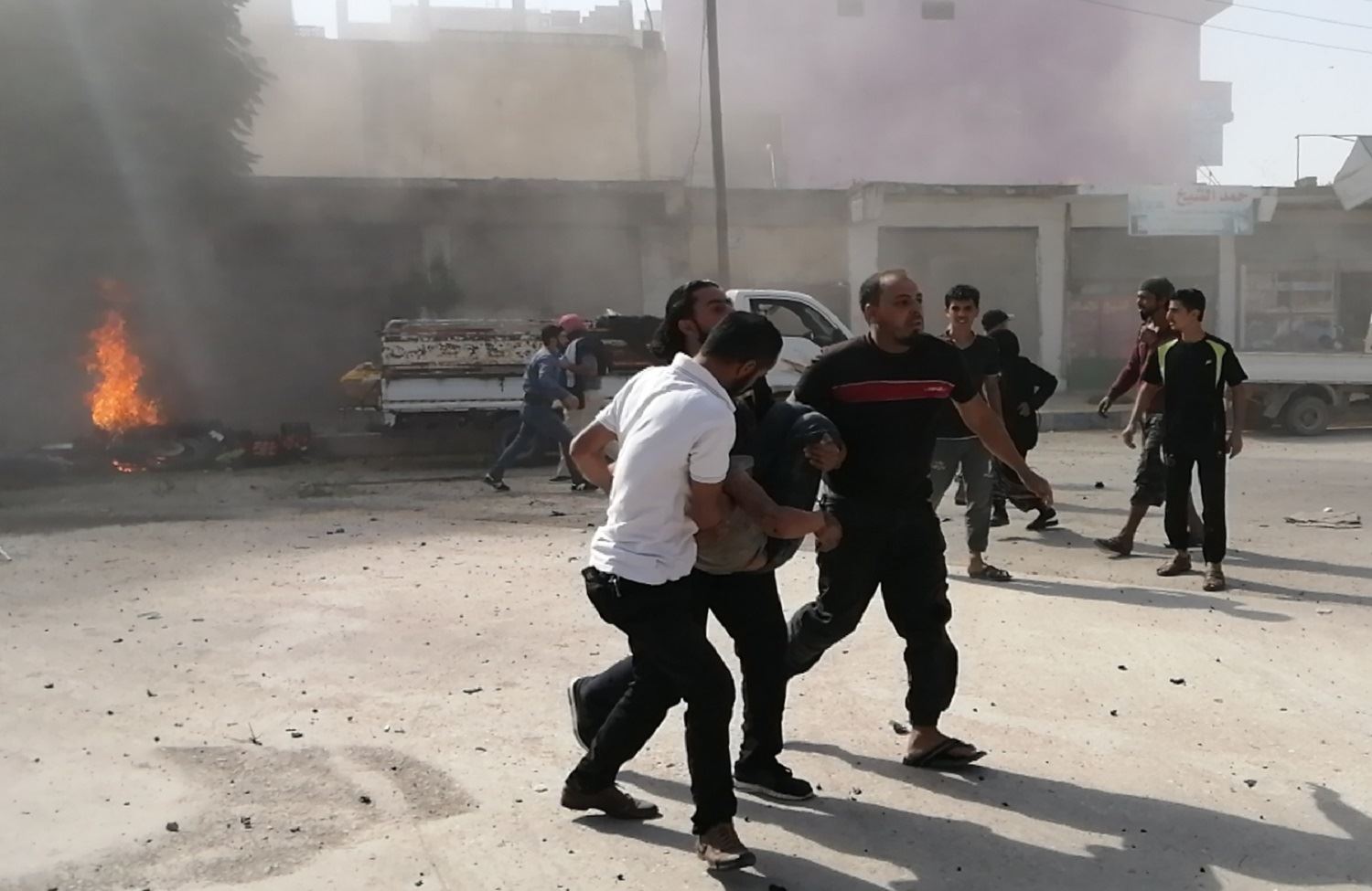 Bab ve Cerablus’ta eş zamanlı patlama