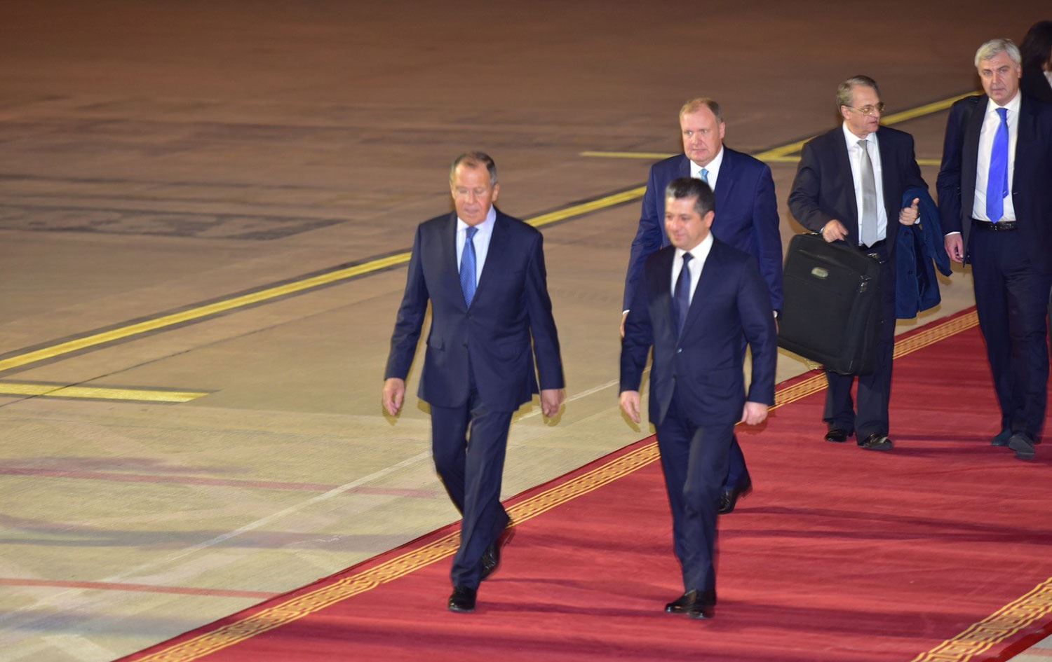 Rusya Dışişleri Bakanı Lavrov Erbil’e ulaştı