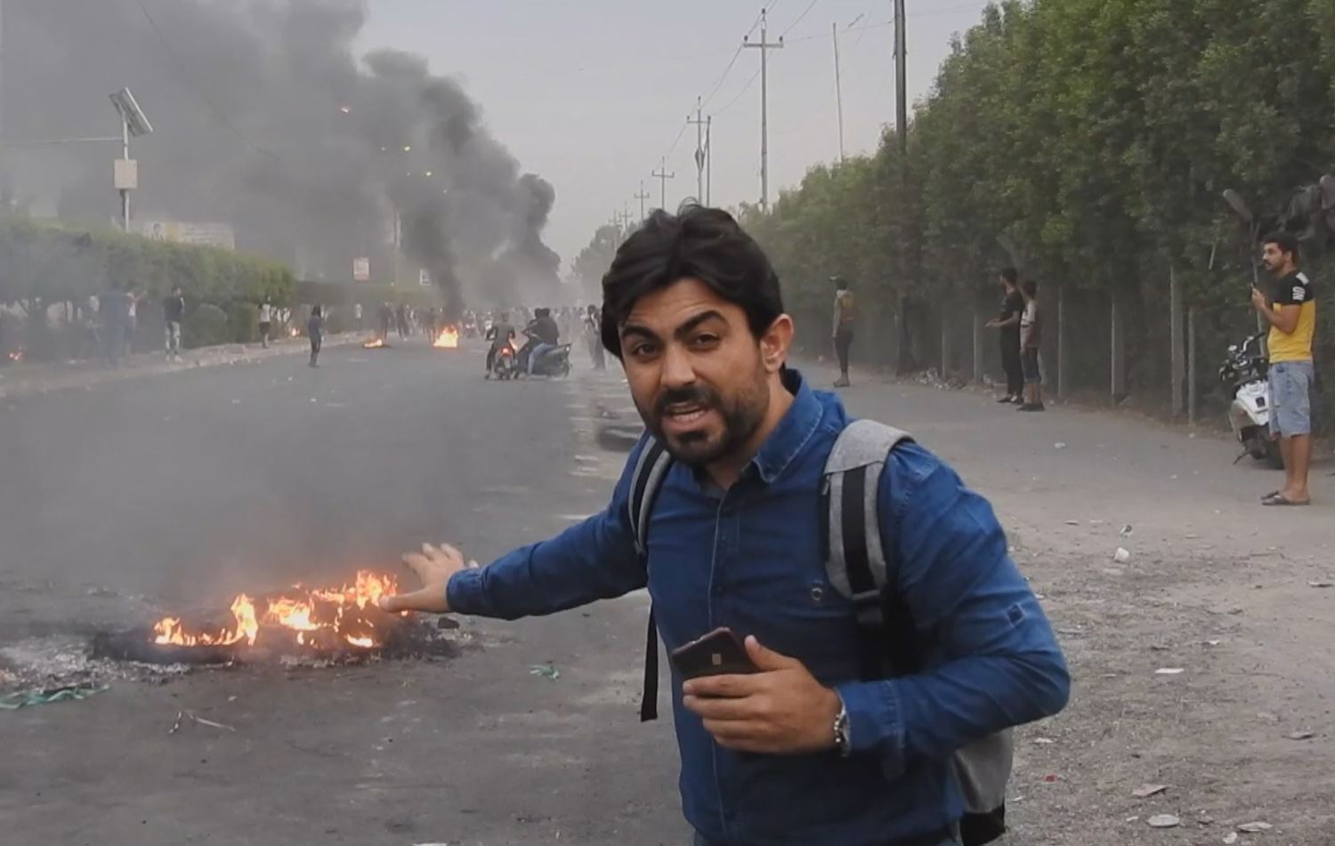 On the ground with Sadr City protesters, wearied and enraged