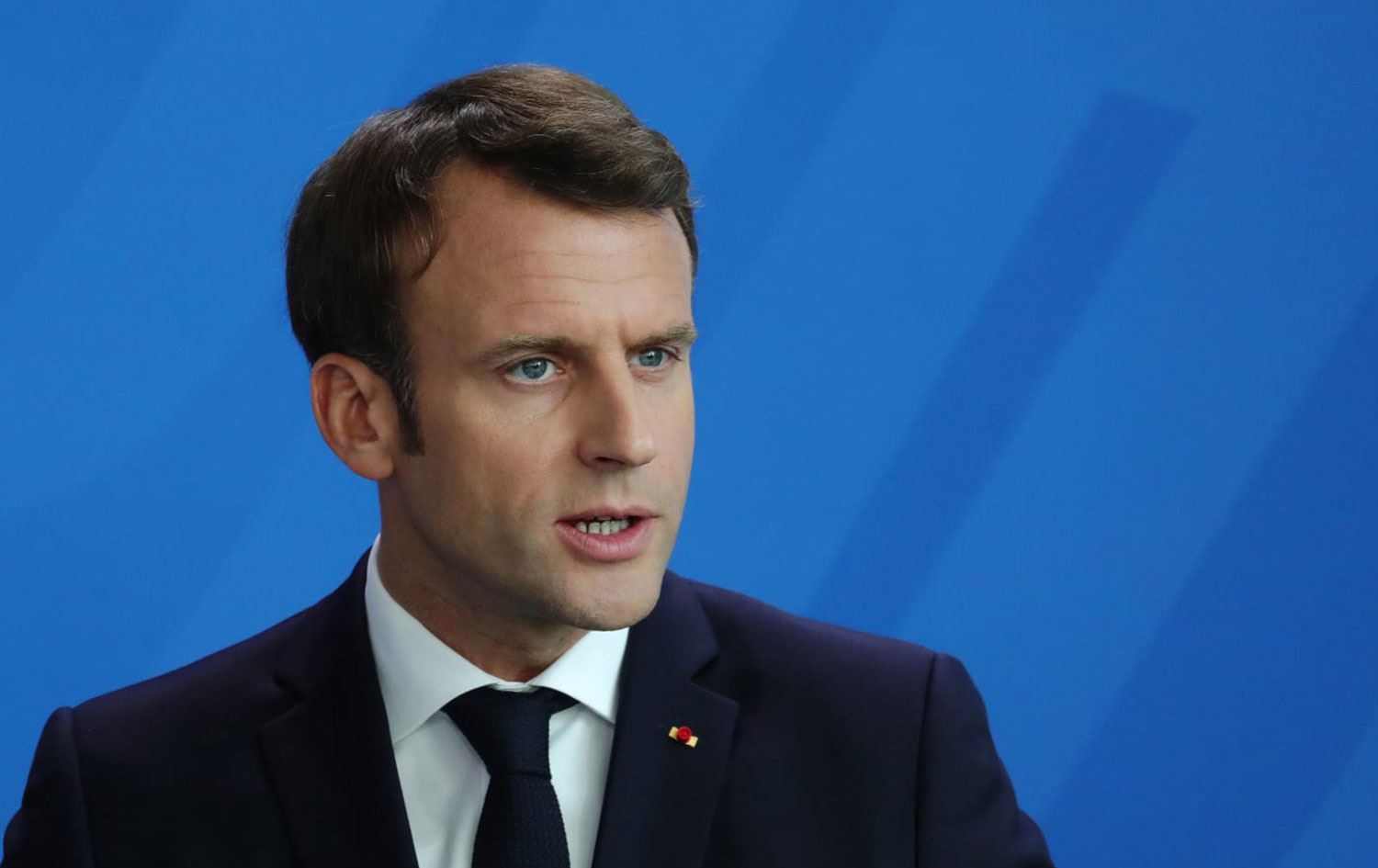 Macron DSG Sözcüsü ile görüştü