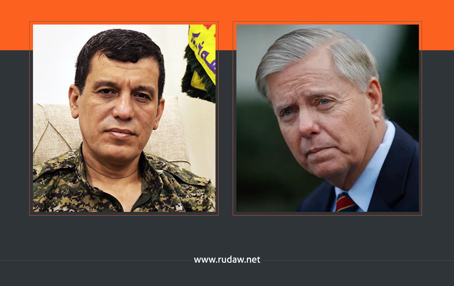 Mazlûm Kobanî û Lindsey Graham peywendiyeke telefonî encam dan