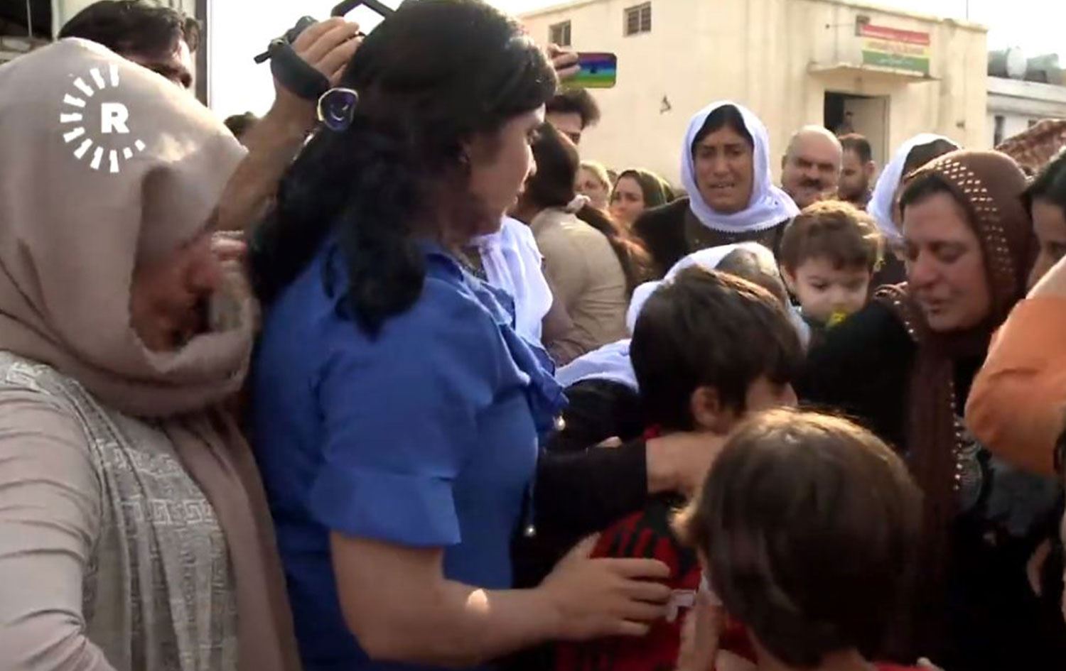 Ezidi kadın ve çocuk 5 yıl sonra özgürlüğüne kavuştu