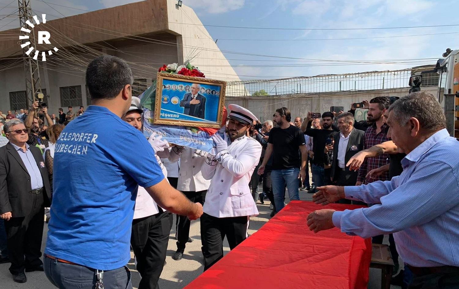 Li Qamişlo merasima malavayîkirina li Ebdulhemîd Hacî Derwîş birêve diçe