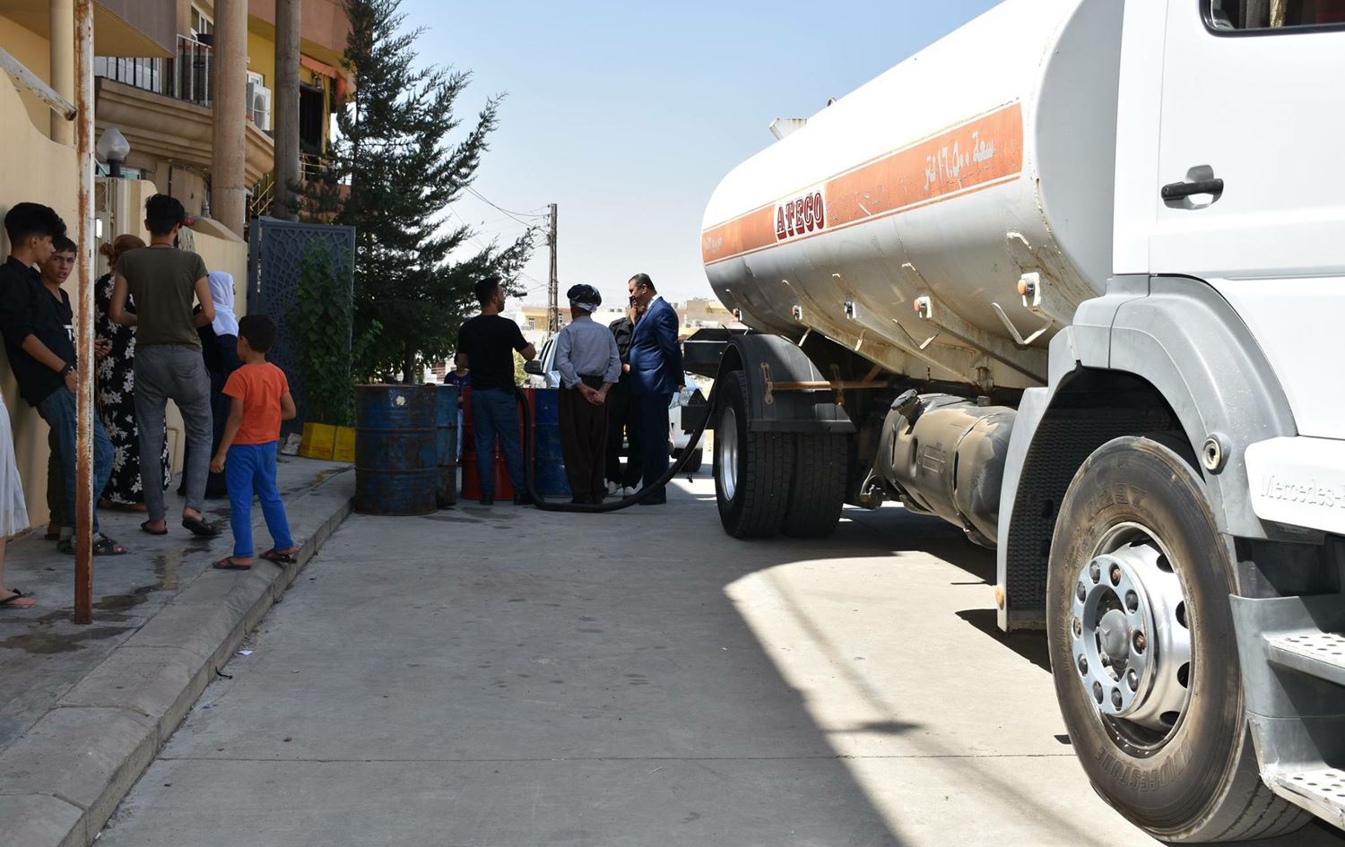 خۆپیشاندانەکانی عێراق ناردنی نەوتی ماڵانی بۆ کوردستان راگرتووە