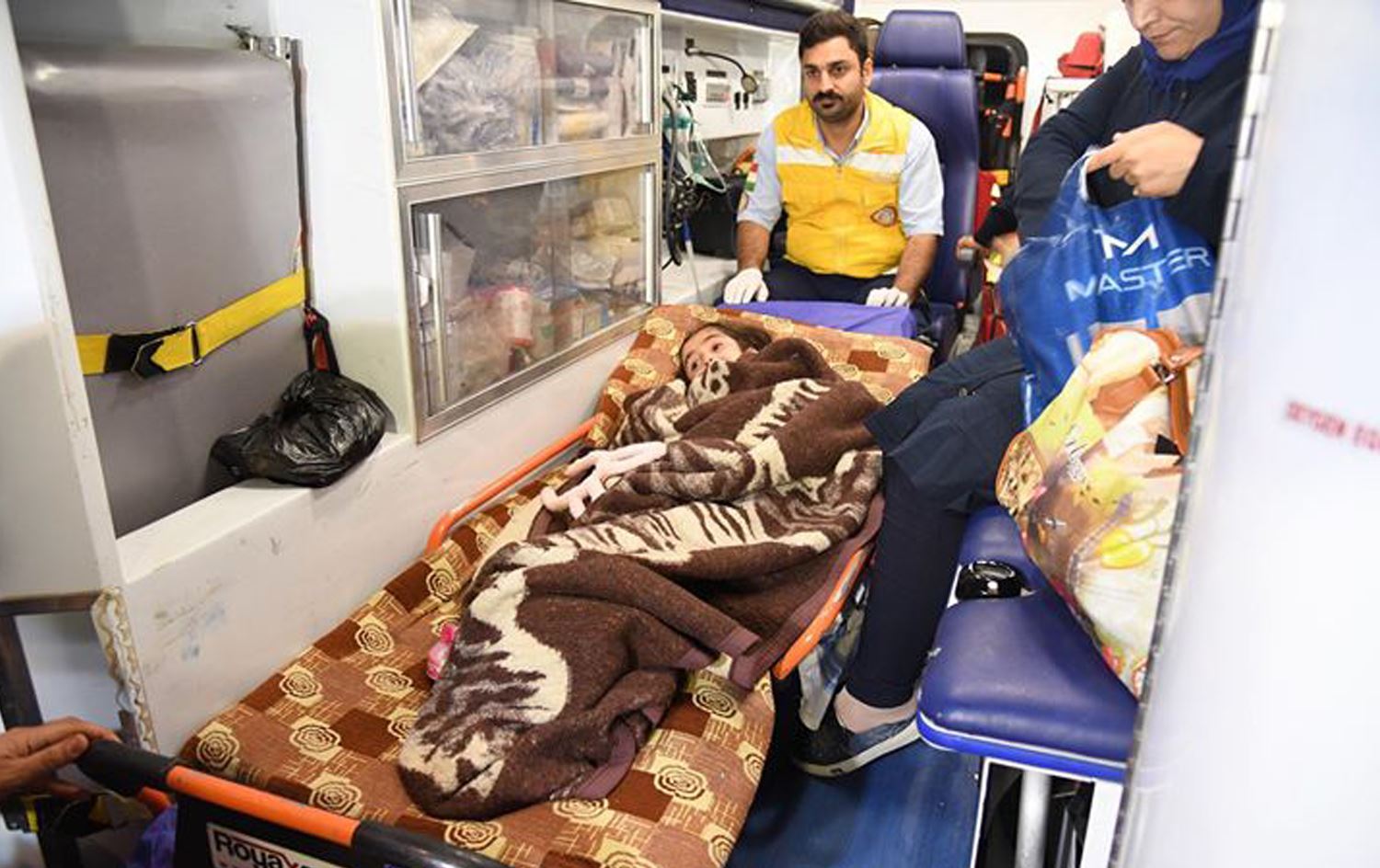 Rojavalı Sara, tedavi için Kürdistan Bölgesi’ne getirildi