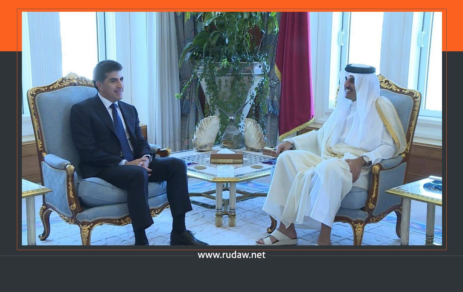 Başkan Neçirvan Barzani ile Katar Emiri, yatırım fırsatlarını değerlendirdi