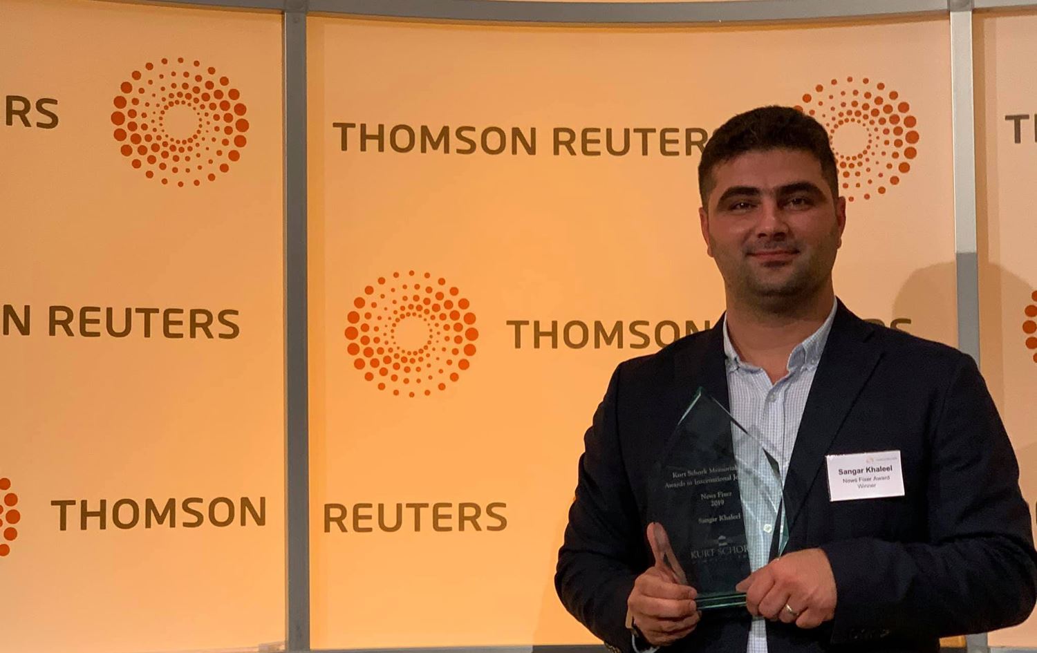 Kürt gazeteci uluslararası 'Kurt Schork' ödülüne layık görüldü