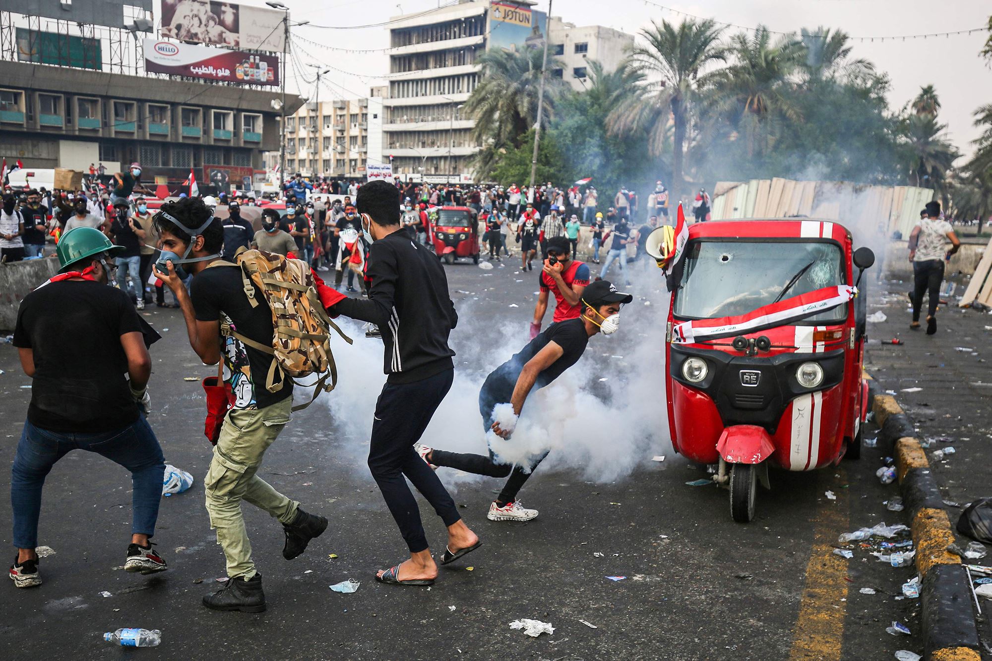 ‘Irak’taki durum protesto gösterisi ile iç savaş karışımı bir şey’