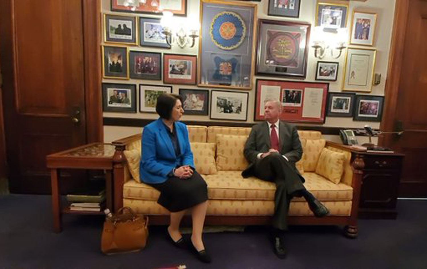 Nûnera Herêma Kurdistanê û Lindsey Graham civiyan