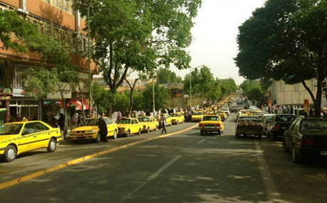 Li Sine şofêrên taksiyan ev 2 rojin neçûne ser kar