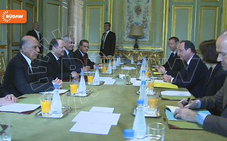 ناوەڕۆکی کۆبوونەوەی بارزانی و هۆلاند