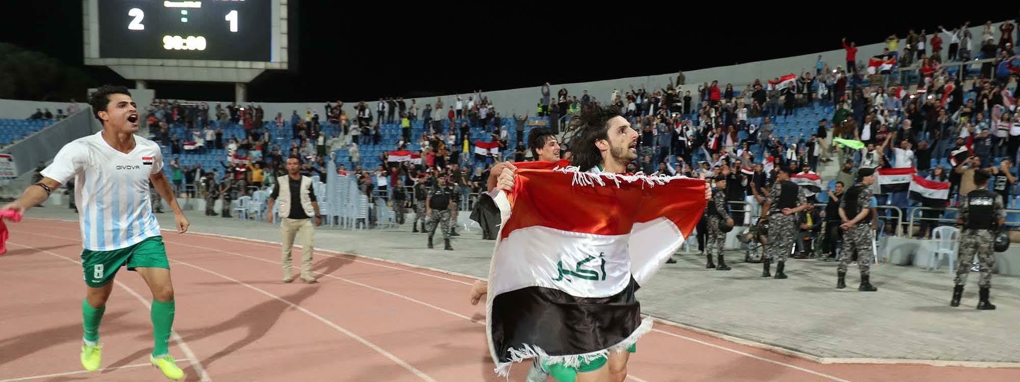 FOTO- Iraklılar bu kez galibiyet sevinciyle sokağa çıktı