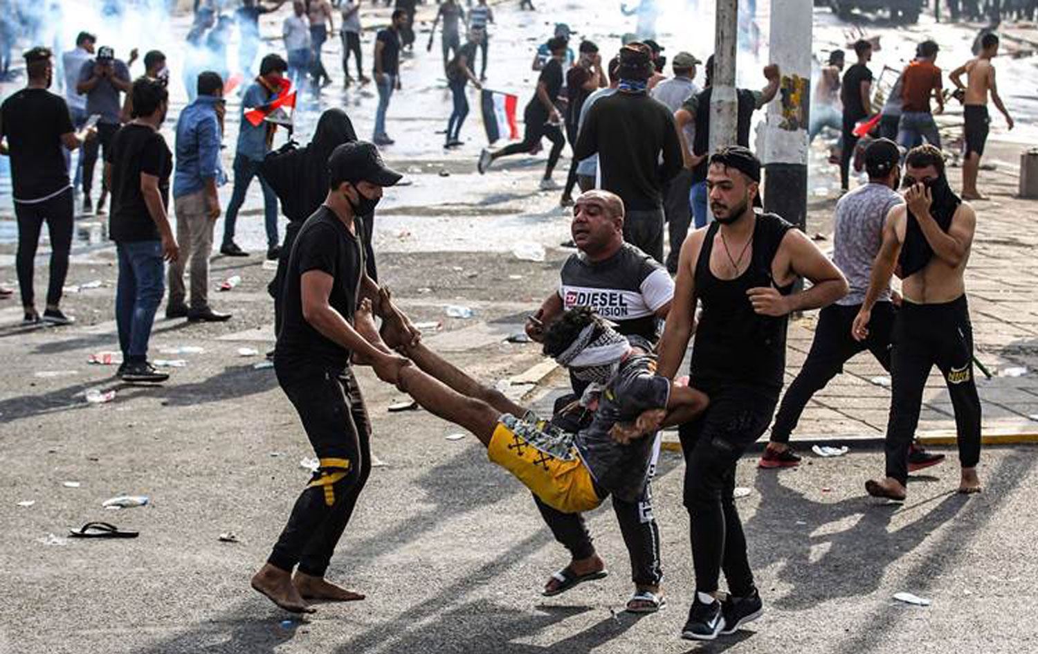 Bağdat’taki gösterilerde 7 kişi öldü 78 kişi de yaralandı