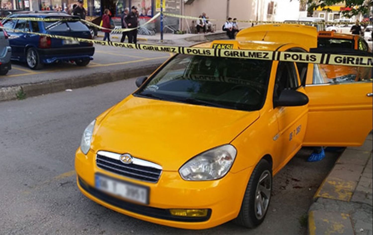 Antep'te iki taksici arasında silahlı kavga