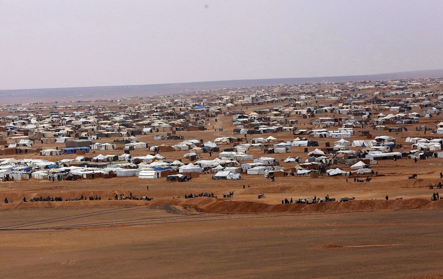 Rûsya: Li kampa Rukban destdirêjî li jinan hatiye kirin