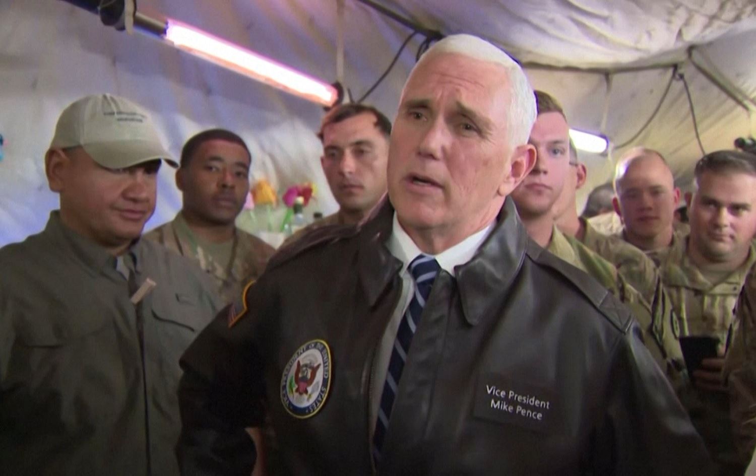 Pence: Barzanî pêşwazî li biryara Trump a ‎mana serbazên Amerîkayê li Sûriyê kir