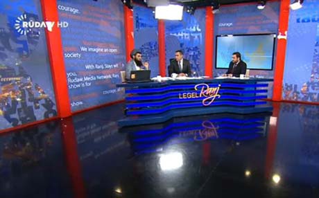 بەشێكی گفتوگۆ تووندەكەی نێوان موسەننا ئەمین و عەبدوللەتیف ئەحمەد