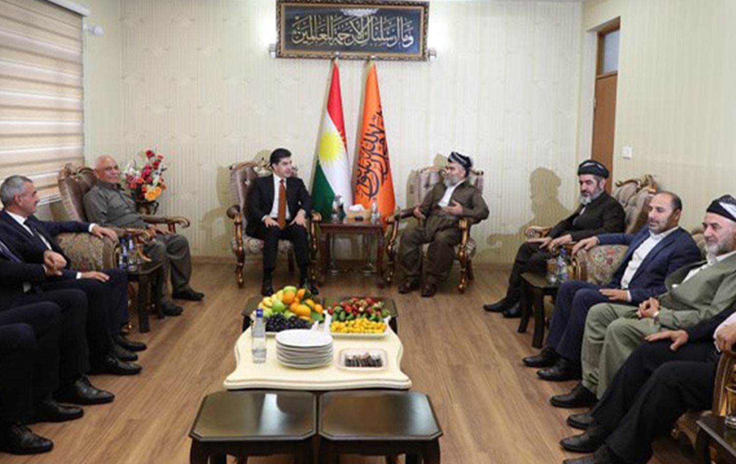 Başkan Neçirvan Barzani, Ali Bapir ile bir araya geldi