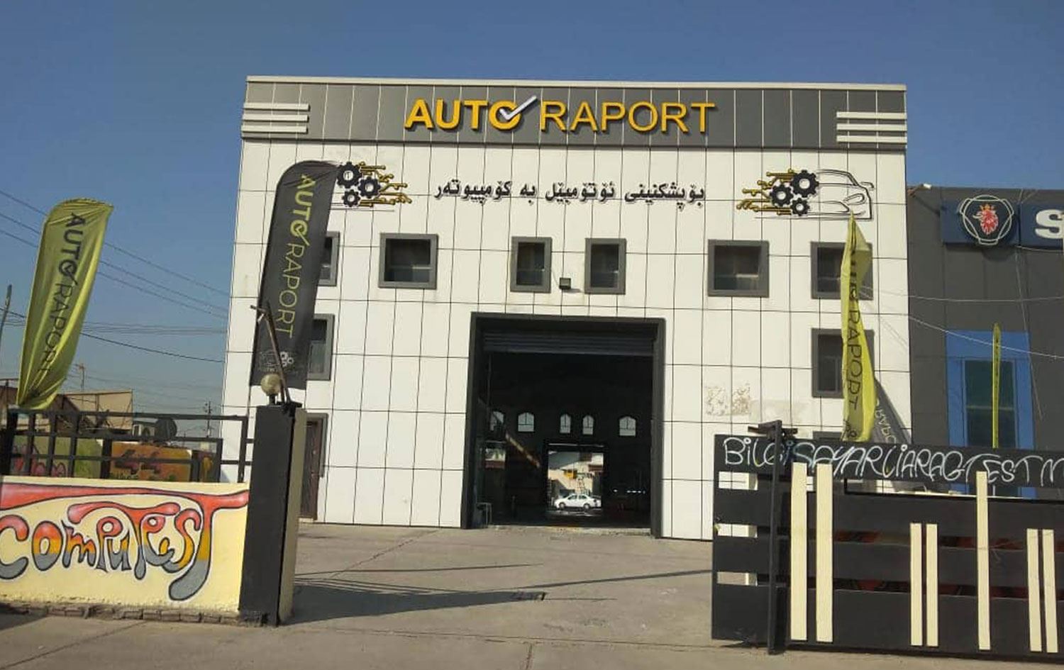 Başkent Erbil’de ilk oto ekspertiz açıldı