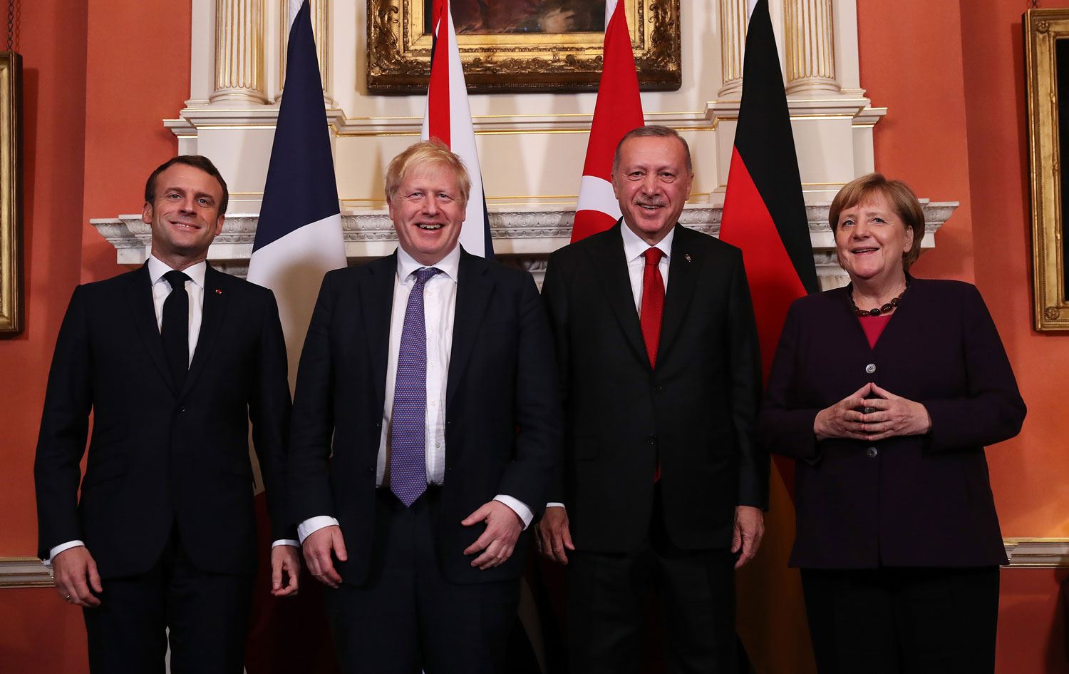 LONDRA - Suriye konulu Dörtlü Zirve'nin ardından liderlerden açıklama